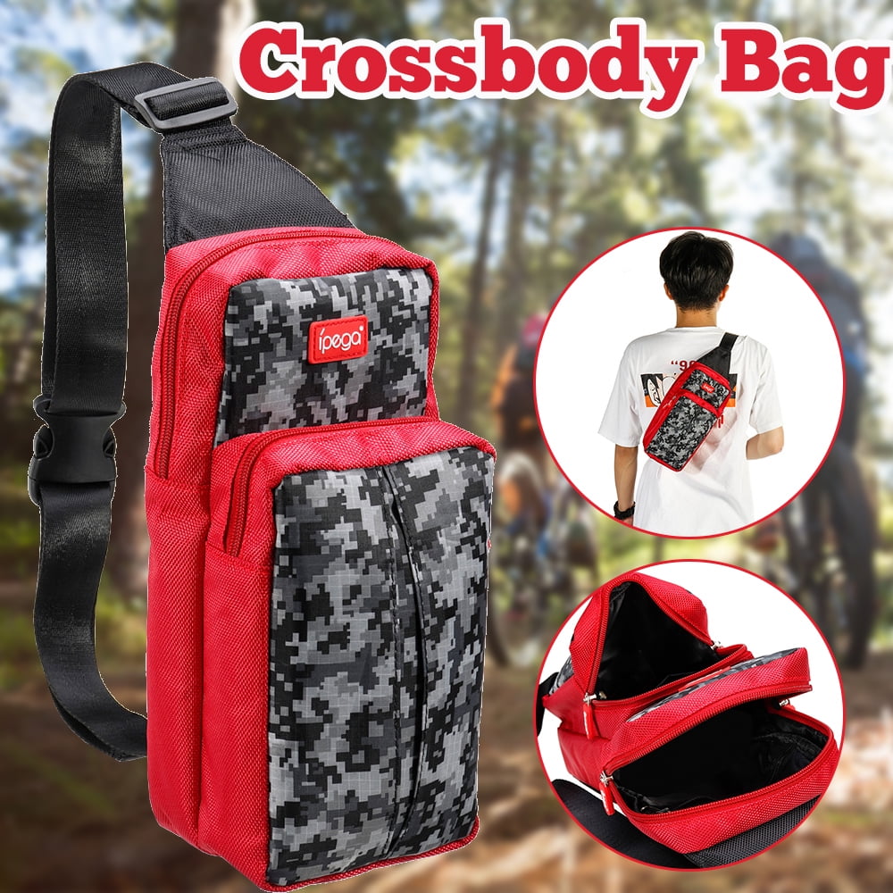 Mens Chest Bag Pack Outdoor Travel Sport Shoulder Sling Backpack