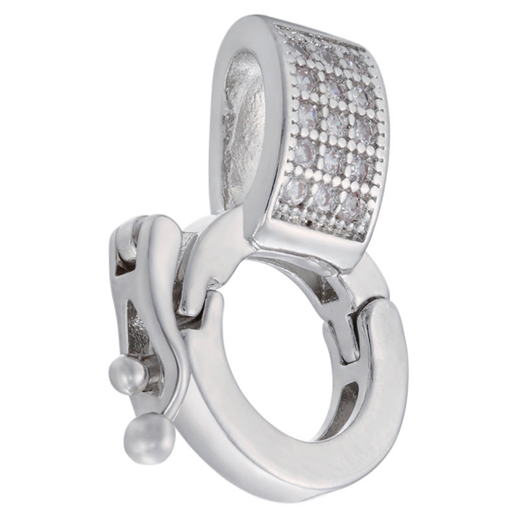 Fold Over Clasps Mini Enhancer Push Clasp Necklace Shortener Clasp