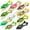 10-1, variant on Topwater Frog Lure Bass Trout Fishing Lures Kit Set Realistic Prop Frog Soft Swimbait Floating Bait with Weedless Hooks for Freshwater Saltwater