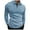 Sky Blue, variant on ZRGHAOYLQ Men's Henley Shirts Long Sleeve Solid Color Pullovers Casual Button Up V Neck Shirt Tops Big and Tall Lapel Tshirts Comfy Muscle Fit Dress Shirts