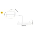 thumbnail image 2 of Goodlite G-20223 6" 20W LED Round Recessed Slim Spotlight Selectable CCT, 2 of 2