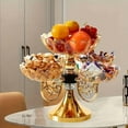 thumbnail image 3 of Fruit Plate, 1 Count   Fruit & Vegetable & Snack Storage   Basket, Household Fruit Plate for Home Kitchen Dining Room, 3 of 6
