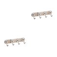 thumbnail image 3 of Moyic Acrylic Heavy For Modern Style Durable Durable Suffice Easy Installation Drilling Daily Hanging No Acrylic Modern Plata 4 espacios 2Conjunto, 3 of 6