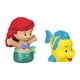 thumbnail image 3 of Set de figuras Fisher-Price Little People Princess Ariel con platija, 3 of 5