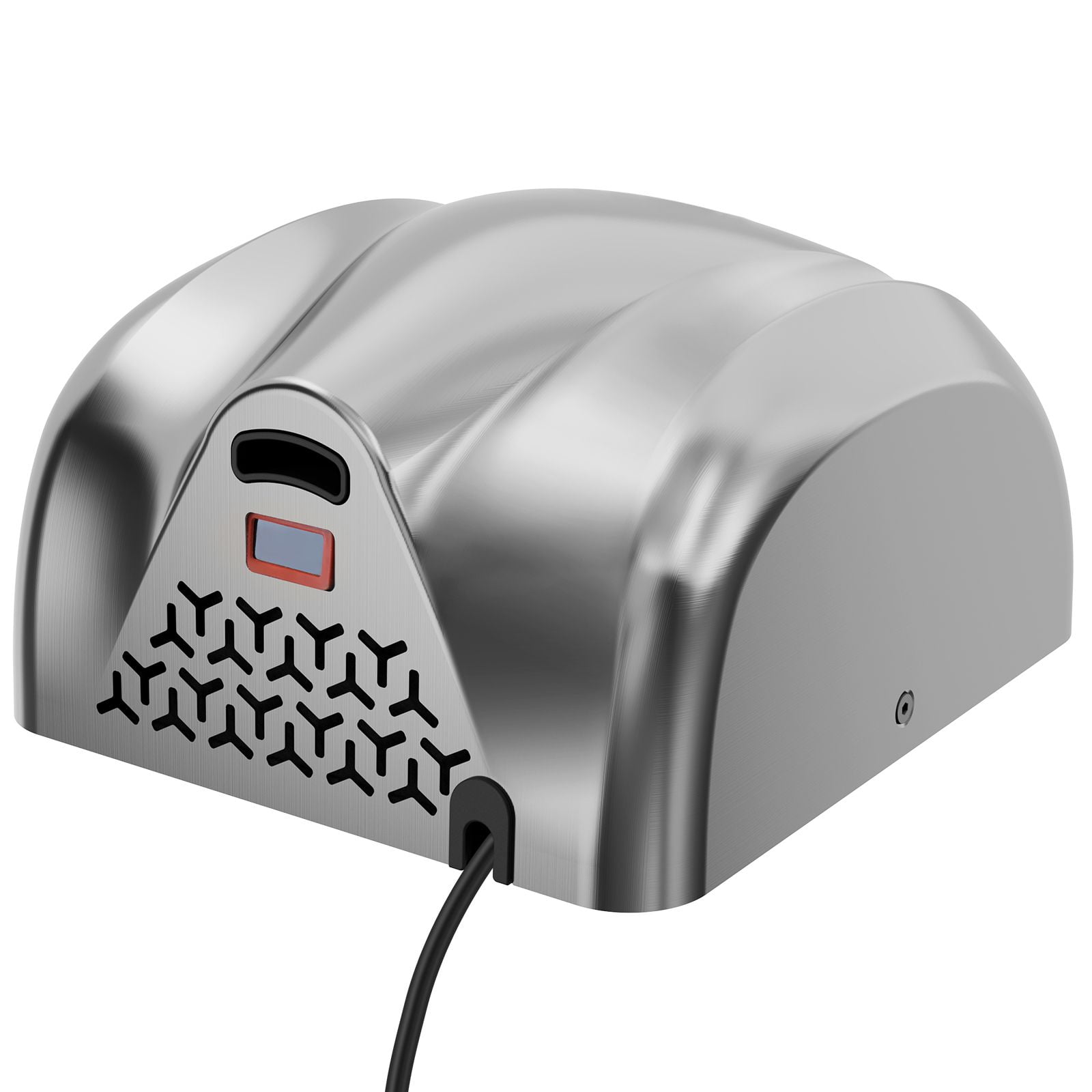 Commercial 1300W high-speed stainless steel automatic dryer, 120V plug-in or hard-wired, suitable for bathrooms