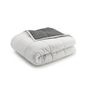 15 lbs. 48"x72" Reversible Anti-Anxiety Plush Weighted Microfiber Blanket