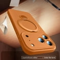 thumbnail image 5 of Case For IPhone 17 Pro Max/17 Pro/17 Air/17, Magnetic Ring Holder Soft Shell Ultra Thin Silicone Cover Silicone Wireless Charging Case, 5 of 6
