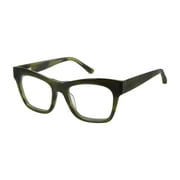 NEW L.A.M.B. LA056 Olive Green Eyeglasses 50mm with LAMB Case