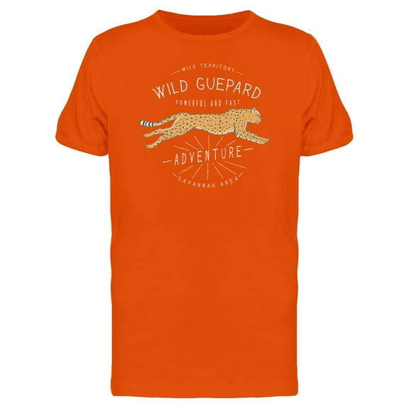 Wild Guepard Adventure Savannah Tee Men's -Image by Shutterstock