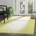 thumbnail image 2 of SAFAVIEH Montauk Tennyson Geometric Cotton Area Rug, Ivory/Citron, 2'6" x 4', 2 of 8