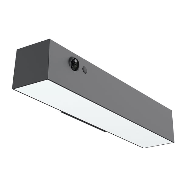 Lámpara solar de pared modelo CUBE 24 de 1000 lumenes con sensor de movimiento