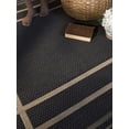 thumbnail image 6 of Furnish My Place Outdoor Collection Oriental Area Rug - 5 ft. 3 in. x 7 ft. 6 in. Charcoal, Transitional Water Proof Rug for bedroom, Garden, Patio, 6 of 7