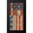 thumbnail image 2 of Vision Studio 14x24 Black Modern Framed Museum Art Print Titled - American Quilt K, 2 of 5