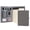 Grey, variant on Wason Portfolio Padfolio A4 Leather Holder File Document Case with Writing Pad and Removable Clipboard for Organizer Office School Travel (Purple)