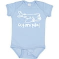 thumbnail image 3 of Inktastic Future Pilot Airplane Doodle Plane Boys or Girls Baby Bodysuit, 3 of 5