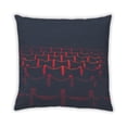 thumbnail image 2 of Ahgly Company Color Focus Red Coussin Décoratif d'Extérieur, 18 Po X 18 Po, 2 of 6