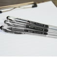 thumbnail image 6 of BAZIC Norte Black Needle Tip Rollerball Pen 0.5mm, (3/Pack), 1-Pack, 6 of 7