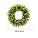 thumbnail image 3 of Corona Primavera Verano | Guirnalda de hojas y ranúnculos coloridos de 15" | Colgante decorativo de plástico para puerta de entrada | Decoración de entrada vibrante para el hogar | Atractivo, 3 of 5