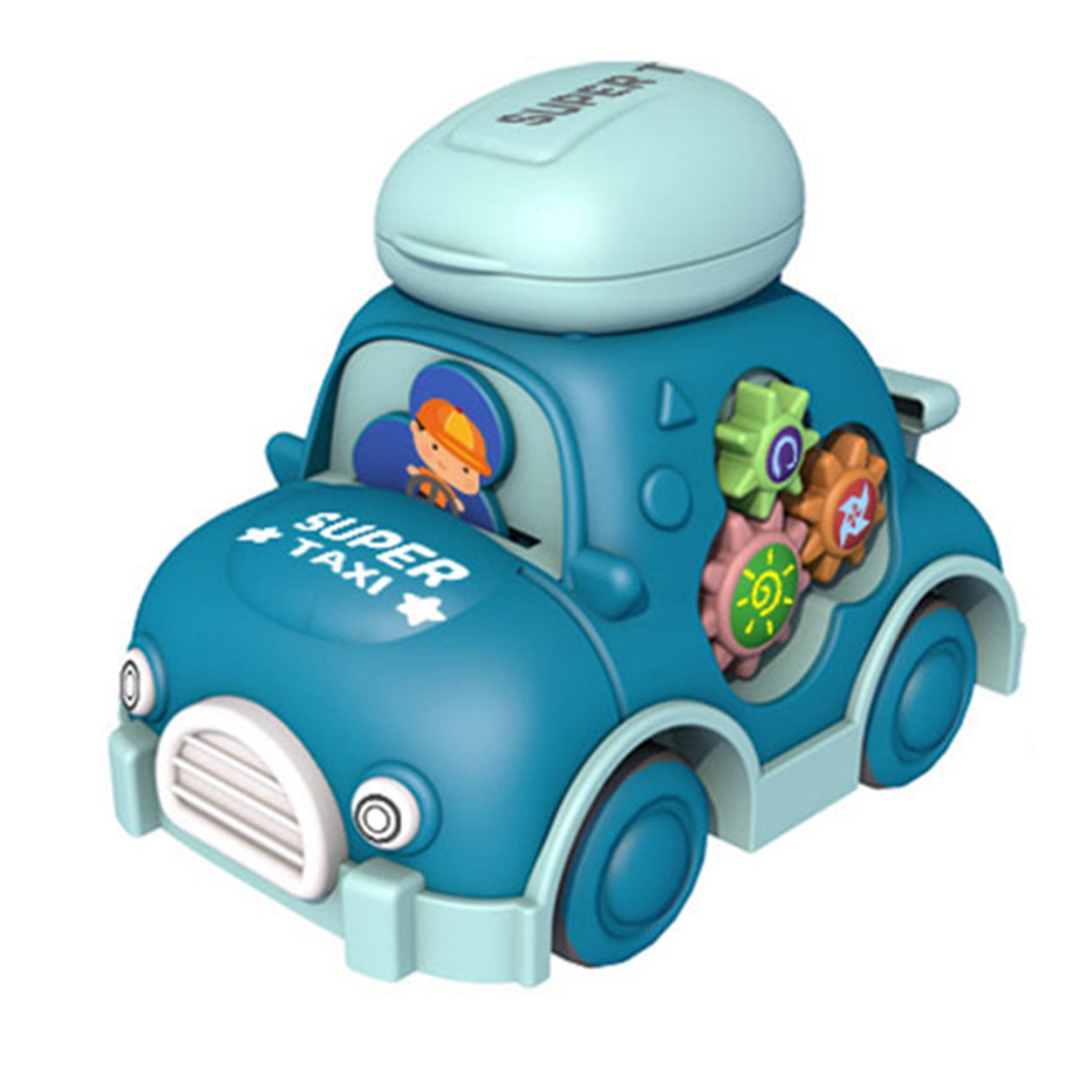 Ringshlar Cartoon Inertia Car Toy Multi-functional Storage Cars Montessori  Baby Toy Gifts 