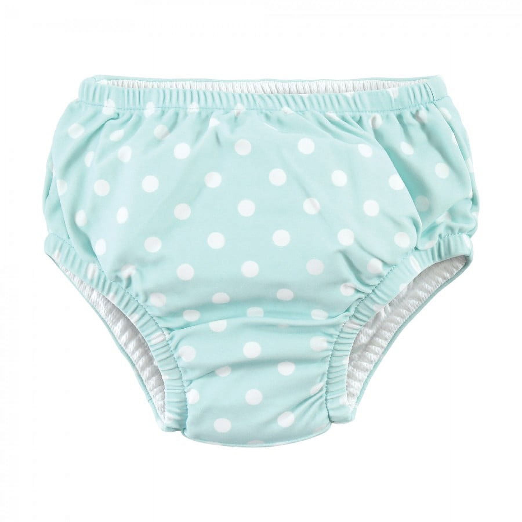 Hudson Baby Infant Girl Swim Diapers, Ice Cream, 3 Toddler