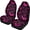 Pink Bat & Spider Web, variant on XYZCANDO Skull And Rose Pattern Automobile Seat Cover for Woman Anti-Slip Car Seat Covers Stretchy Thin, for SUV Van Truck