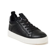 Wonder Nation Little Girl & Big Girl Casual Retro Low-Top Court Sneakers, Sizes 13-6