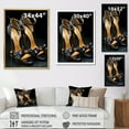 thumbnail image 4 of Designart "Timeless Sophistication High Heels II" Fashion Accessories Wall Art Living Room, 4 of 5