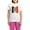 With Pink Pant, variant on CafePress - Larkin Arms Tricolour Women's Light Pajamas - Women's Short Sleeve Print T-Shirt and Pants Light Cotton Pajama Set