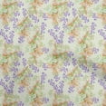 thumbnail image 1 of oneOone Viscose Jersey Cream Fabric Floral Craft Projects Decor Fabric Printed By The Yard 60 Inch Wide, 1 of 4
