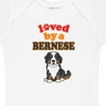 thumbnail image 4 of Inktastic Bernese Mountain Dog Lover Boys or Girls Baby Bodysuit, 4 of 5