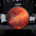 thumbnail image 1 of Plume de Feu Abstraite Polyester Roue de Rechange Universelle Housses de Pneu Personnalisées pour Remorque RV SUV Camion Campeur, 1 of 5