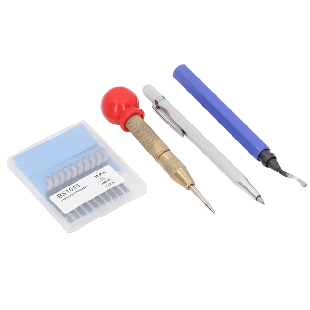 Grattoir à Ébavurer, Kit d'Outils d'Ébavurage Lames de Taille Haute Kit d'Outils d'Ébavurage Conçu pour la Précision