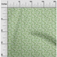thumbnail image 2 of oneOone Cotton Poplin Mint Green Fabric Autumn Quilting Supplies Print Sewing Fabric By The Yard 42 Inch Wide, 2 of 4