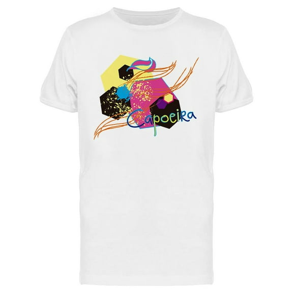 Abstract Capoeira  T-Shirt Men -Image by Shutterstock, Male Small
