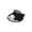 Black, variant on Xfvqtps Fan Hats Visor Hat with Fan for Womens USB Charging Summer UV Protection Semi-Transparent Brim Sun Hats for Beach Travel Camping Sports