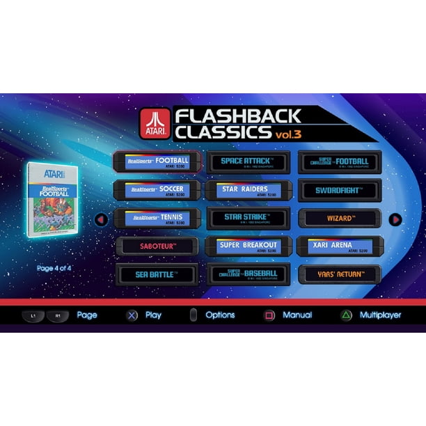 ATARI FLASHBACK CLASSICS VOL PS4 Funbox Bodega Aurrera en línea