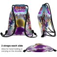 thumbnail image 6 of Hamster & Gretel Drawstring Backpack Bag Party Favors Goodies Merch Gym Waterproof Swimming Beach Fans, 6 of 6