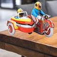 thumbnail image 4 of Juguete Retro de Cuerda, Juguete Colrecionable de Motocicleta de Tres Ruedas para Regalo de Cumpeados, 4 of 7