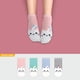 thumbnail image 2 of Calcetines Ficarrico Calcetines tobilleros bonitos para mujer, 2 of 4