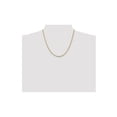 thumbnail image 4 of Gem & Harmony Concave 3mm Figaro Necklace 20 inches in 14K Yellow Gold for Men, 4 of 5