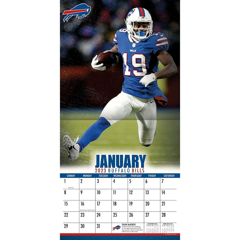 Buffalo Bills 2023 12x12 Team Wall Calendar (Other) 