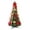 B, variant on BingTong Pop Up Christmas Tree - Fully Decorated Pre-Lit Pull Up Christmas Tree With Warm White Lights, Gold Red Ball Ornaments Bows Ribbons For Holiday Indoor Outdoor Party Decoration 47In A