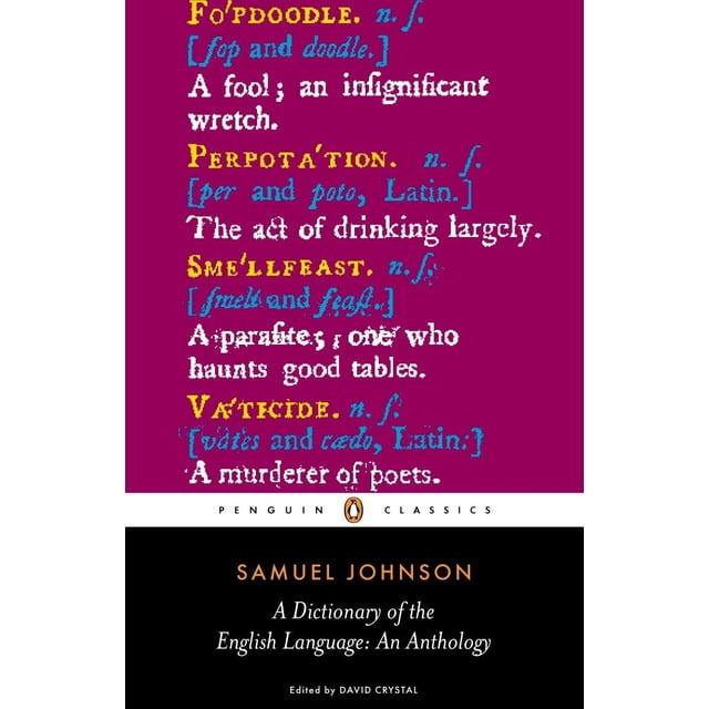 Libro Penguin: Antología del Diccionario de la lengua inglesa