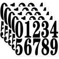 thumbnail image 1 of XINQIHANG 4 Inch Numbers Sticker, (0-9, 5 Sets) Modern Number Vinyl Waterproof Number Self Adhesive Sticker for Signs, Door, Cars, Trucks, Home, Business, Address Number (4 inch), 1 of 5