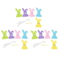 thumbnail image 1 of Decoración De Pancarta De Conejo, 3 Juegos De Pancarta De Conejo De Fieltro, Pancarta De Feliz Pascua, Guirnalda, Accesorios para Fotos para Decoración del Hogar, 1 of 14