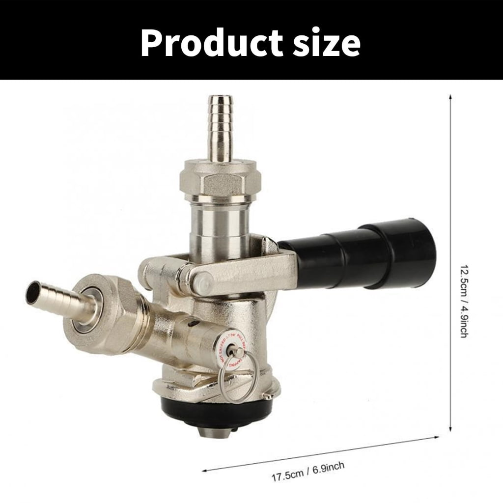 WINDLAND Professional Draft Beer Kegerator Tap Beer Barbs Connectors Multifuntional Beer Kegs Couplers Beer Brewing Equipment