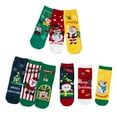 thumbnail image 5 of GYRATEDREAM 3 Pairs Funny Christmas Socks for Kids, Boys Cool Christmas Socks Girls Xmas Socks Novelty Design Crew Socks for 1-12Y Multi-color, 5 of 7