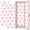 Color 3, variant on Pink 2 Pcs School Locker Magnetic Wallpaper for Girls 12" x 36" Pink White Zigzag Minimalist Reusable Removable Locker Accessories Back to School Supplies