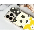 thumbnail image 2 of Mundaze - Case for Apple iPhone 12 Pro Max Slim Shockproof Hard Shell Soft TPU Heavy Duty Protective Phone Cover - Black Yellow Daisies, 2 of 5