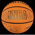 thumbnail image 5 of 1993-94 Houston Rockets NBA Champs Team Signed Official Game Basketball JSA COA, 5 of 7